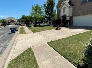 Greg G.'s turf maintenance service result