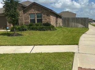 Cynthia W.'s grass maintenance service result