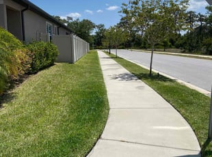 Saherr J.'s lawn service service result