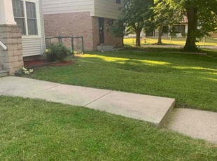 LaVerne P.'s grass maintenance service result