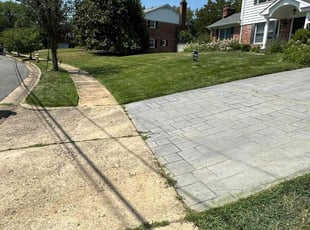 Brian J.'s lawn care services service result