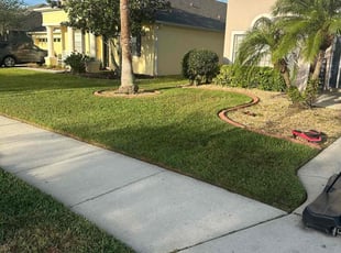 Jason G.'s turf care service result