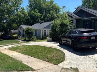 Anthony B.'s yard care service result