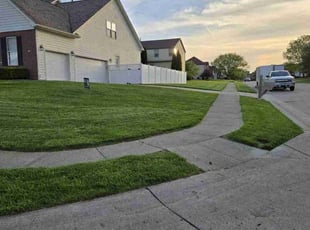 Mykaela C.'s lawn service service result
