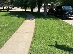 Ashley B.'s lawn care services service result
