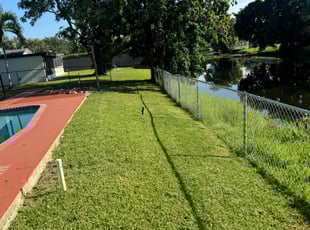 Aaron L.'s lawn care service result
