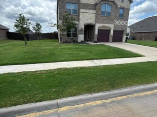 Kim D.'s grass cutting service result