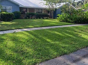 Russel P.'s lawn maintenance service result