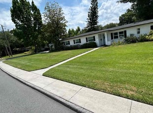 Jonathan H.'s lawn maintenance service result