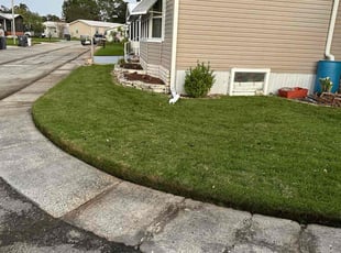 Teresa M.'s lawn service service result