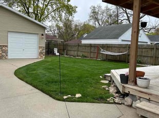 Nikole S.'s grass cutting service result