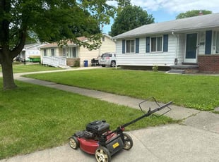Debbie D.'s lawn care services service result