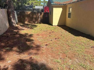 Angela W.'s grass cutting service result