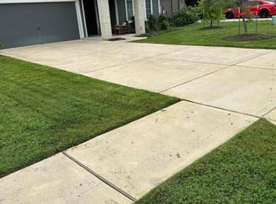 Brian F.'s grass cutting service result