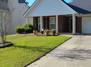 Crystal O.'s grass maintenance service result