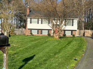 Frank A.'s turf maintenance service result