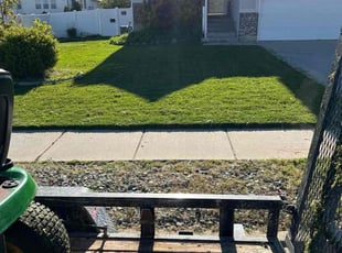 Linda W.'s lawn care service result