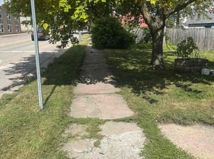 Genesis B.'s grass maintenance service result