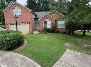 Clarissa M.'s grass cutting service result