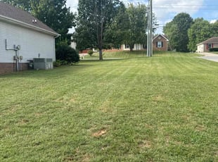 Jerrie M.'s turf maintenance service result