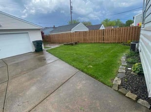 Bilal A.'s grass cutting service result
