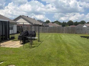 Suzette S.'s lawn maintenance service result