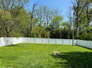 David E.'s lawn care service result