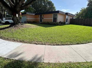 Joy F.'s lawn service service result