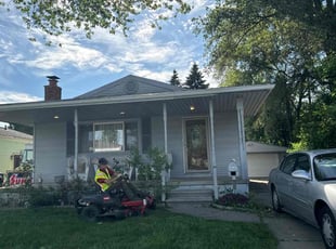 Gabrielle G.'s turf maintenance service result