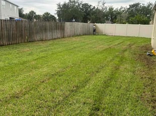 Roscary S.'s lawn care service result