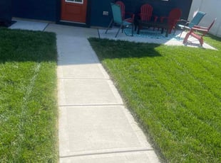 Penelope S.'s turf maintenance service result