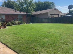 Helen F.'s grass cutting service result