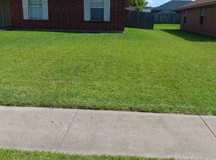 Melissa B.'s lawn care services service result