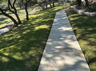 Oksana H.'s grass maintenance service result