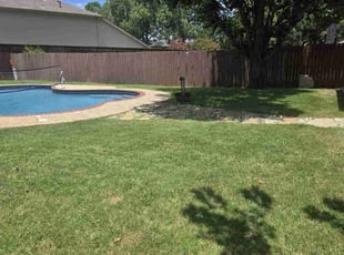 Chris C.'s lawn care services service result