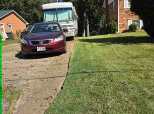 Tom G.'s turf maintenance service result