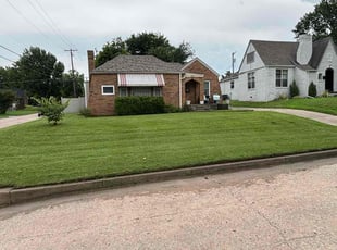 Gloria R.'s turf maintenance service result