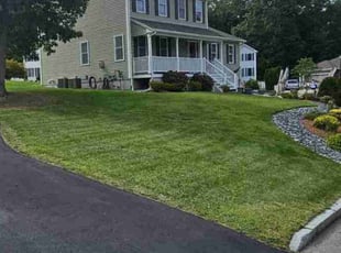 Rajeev B.'s lawn care service result