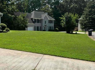Aimee W.'s grass maintenance service result