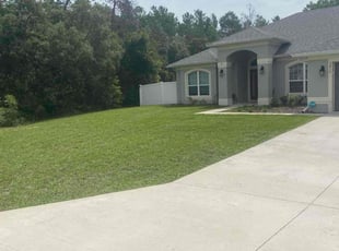 Deborah P.'s turf care service result