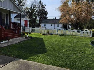 Rebecca F.'s grass maintenance service result