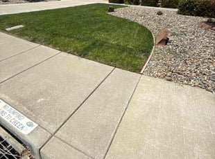 Quinn C.'s turf maintenance service result