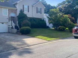 Sharon A.'s grass maintenance service result