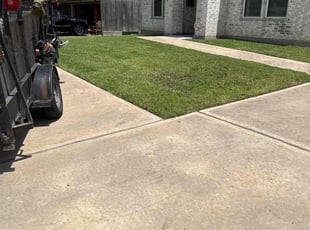 Linda B.'s grass maintenance service result