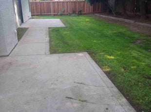 Clarence J.'s lawn maintenance service result