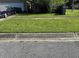 Kari O.'s grass cutting service result
