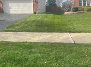 C.C. M.'s lawn maintenance service result