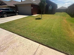 Devon L.'s grass cutting service result