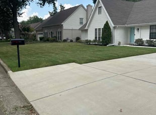 Matthew A.'s grass cutting service result