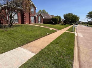 Christopher M.'s lawn maintenance service result